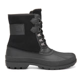 Mens Mid-Calf Duck Boots Insulated Winter Snow Boot Outdoor Waterproof Plush Lined Non-Skid