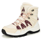Mishansha Women's Winter Snow Boots Warm Fur Lined Ankle Hiking Boot