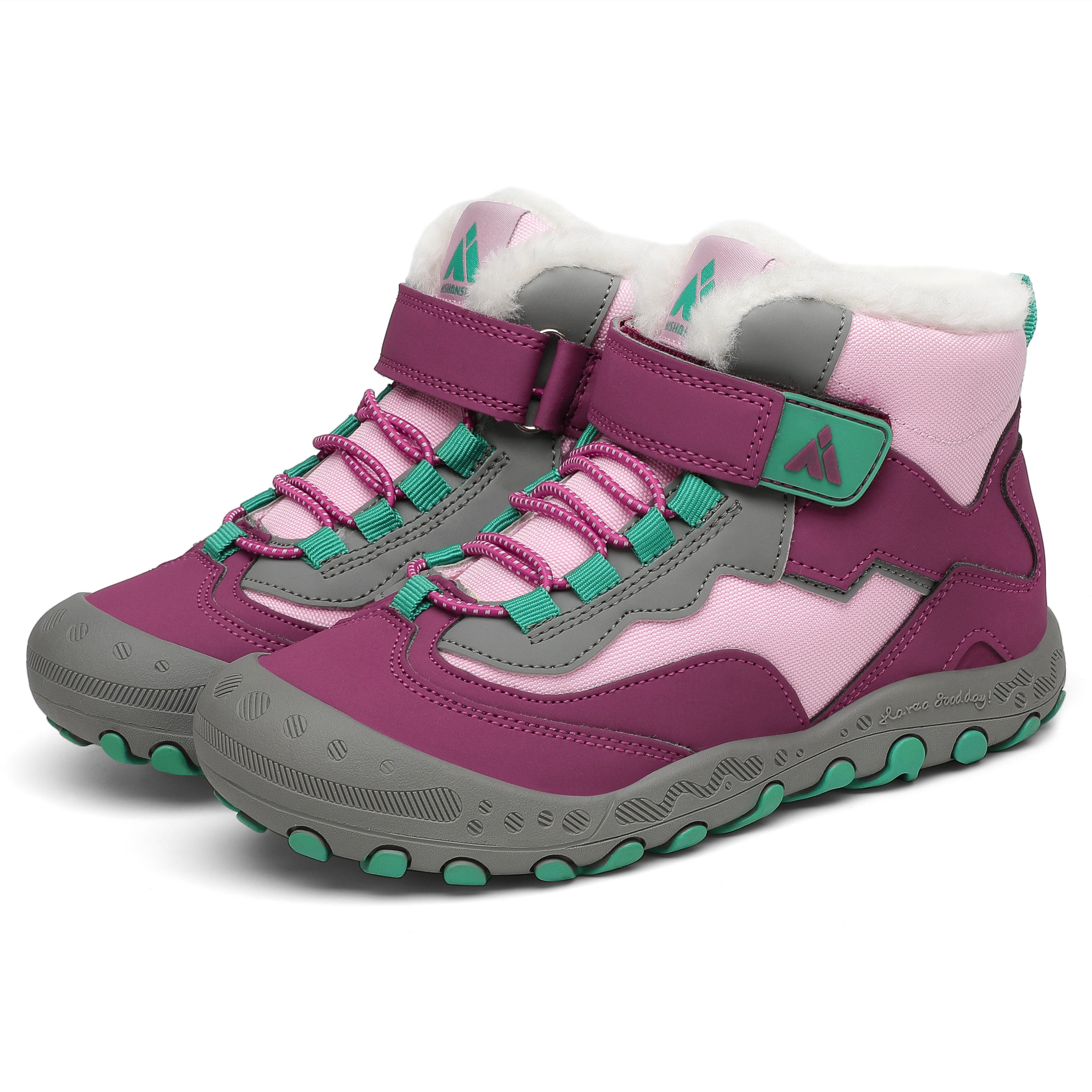 Mishansha Boys Girls Hiking Boots Winter F1636