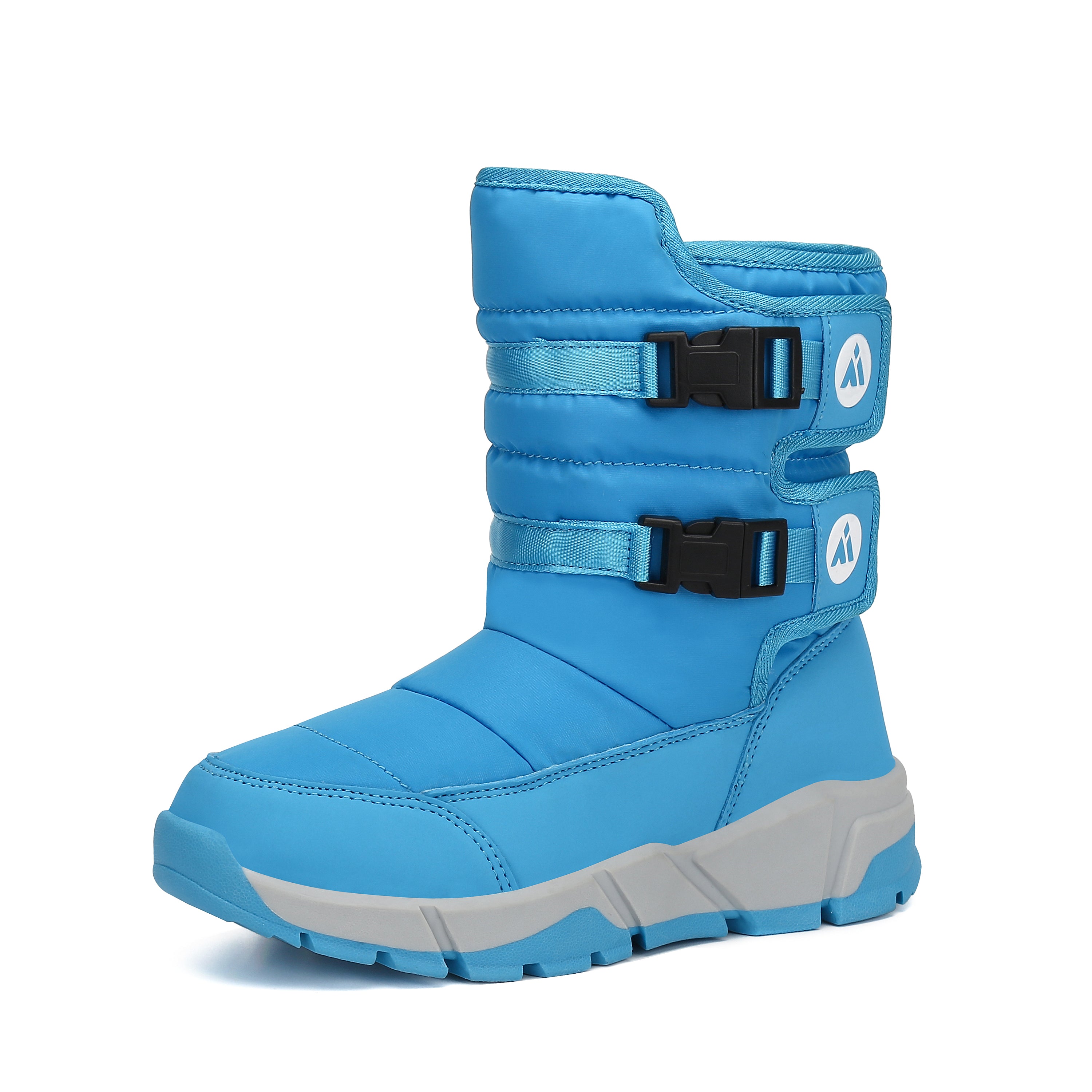 Girls Boys Toddler/Little Kid/Big Kid Winter Snow Boots Warm Waterproof Anti-Slip Anti-Collision Hight-Cut for Outdoor Skiing