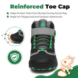 Mishansha Boys Girls Winter Hiking Boots Kids Water Resistant Snow Boots