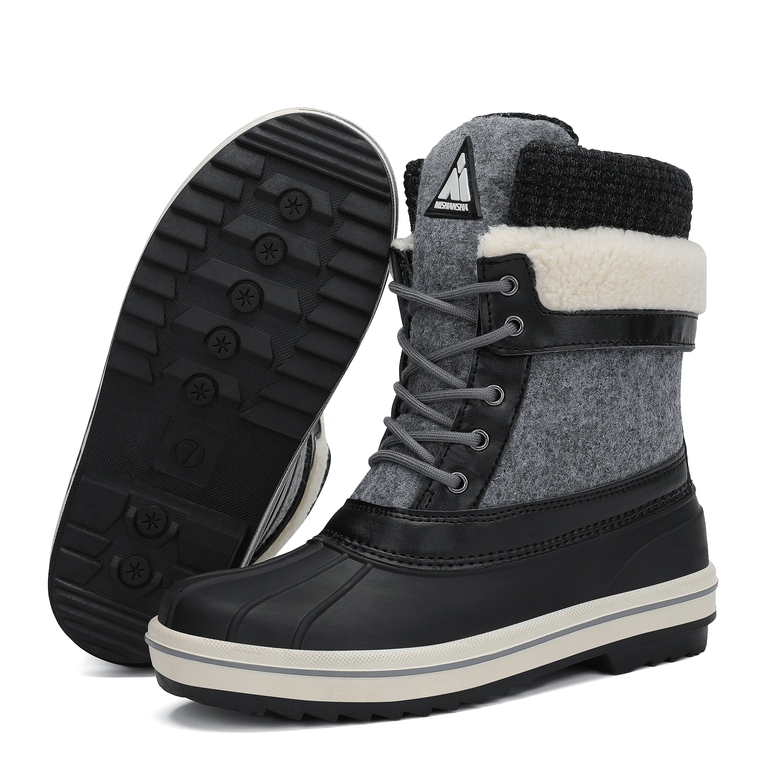 Mishansha womens winter snow boot Clearance
