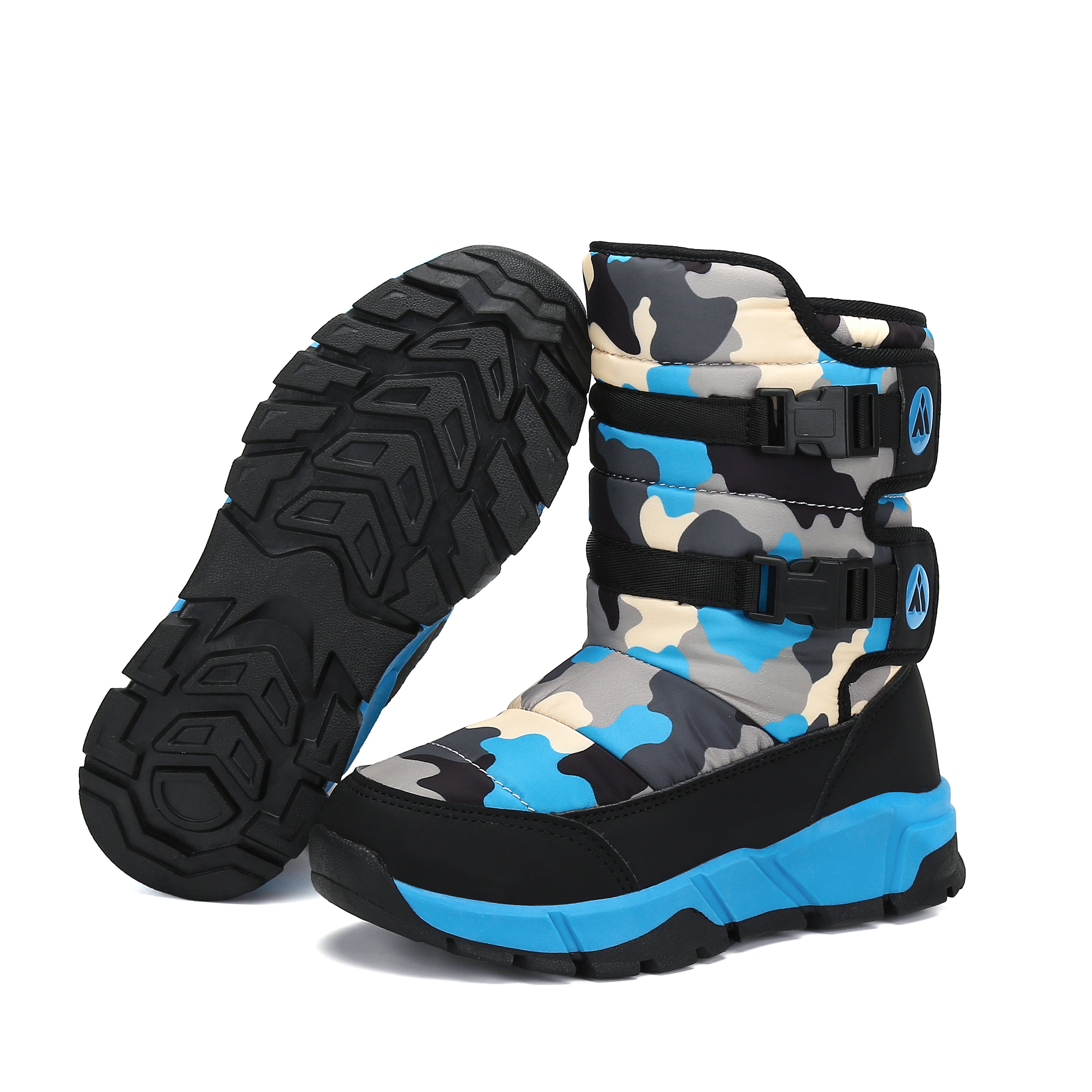 Girls Boys Toddler/Little Kid/Big Kid Winter Snow Boots Warm Waterproof for Outdoor Skiing