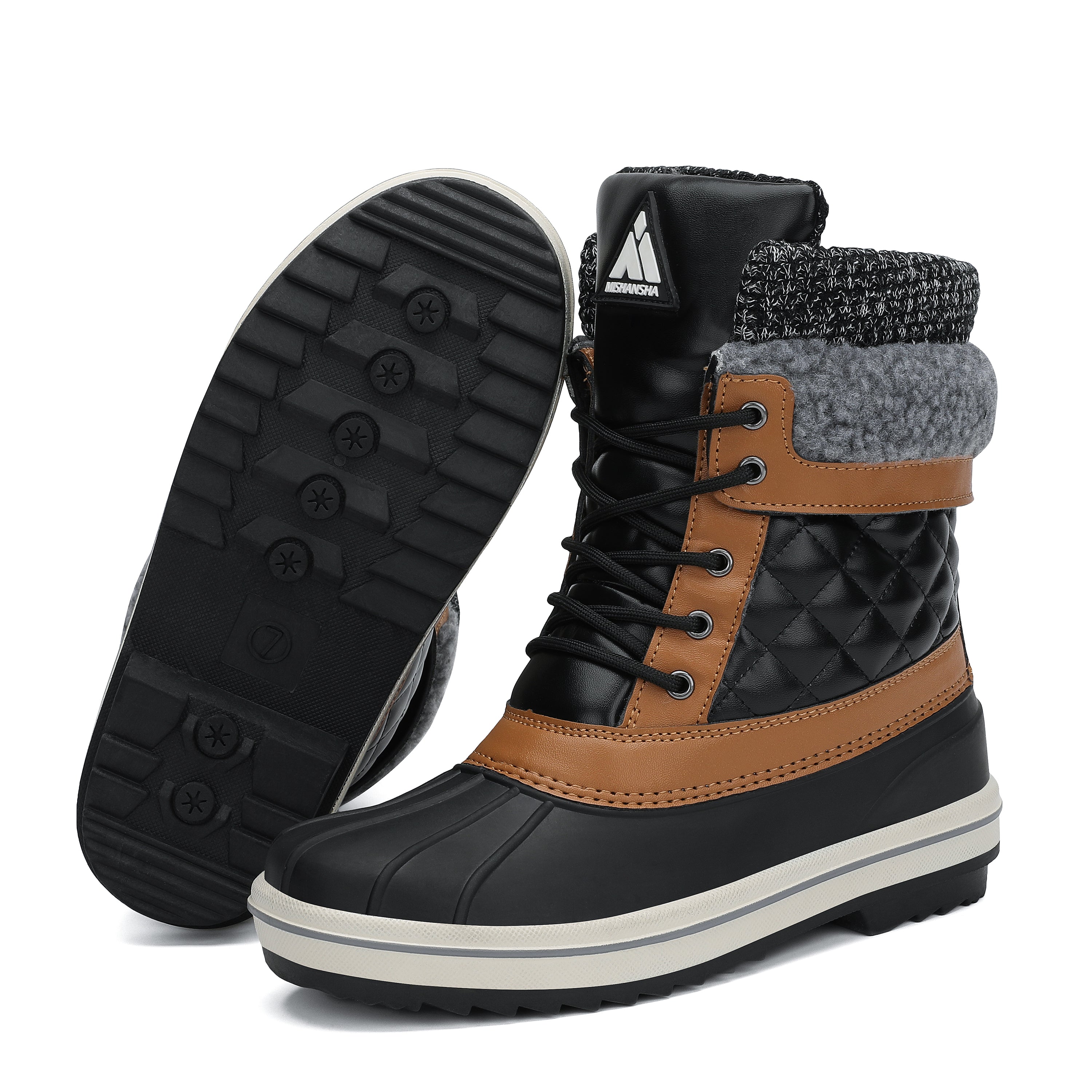 Mishansha womens winter snow boot Clearance