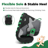 Mishansha Boys Girls Winter Hiking Boots Kids Water Resistant Snow Boots