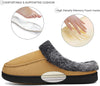 Mishansha Women's House Shoes Memory Foam Moccasin Slippers