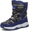 Mishansha Girls Boys Snow Boots for Kids  Water.Resistant Winter Boots