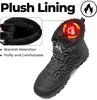 Mishansha Womens Snow Boots Fur Lined Water-Resistant Warm Winter Hiking Boots Insulated Ankle Boots Outdoor Shoes Non Slip for Walking, Camping, Cold Weather