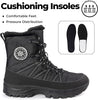 Mishansha Womens Snow Boots Fur Lined Water-Resistant Warm Winter Hiking Boots Insulated Ankle Boots Outdoor Shoes Non Slip for Walking, Camping, Cold Weather