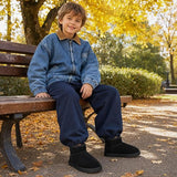 Mishansha Kids Winter Snow Boots Boys Girls for Toddler Little Kid Big Kid