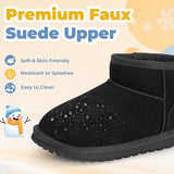Mishansha Kids Winter Snow Boots Boys Girls for Toddler Little Kid Big Kid