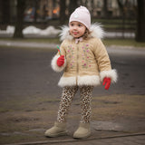 Mishansha Kids Winter Snow Boots Boys Girls for Toddler Little Kid Big Kid