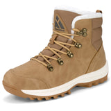 Mishansha Womens Snow Boots, Water Resistant  Winter Hiking Boots