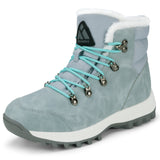 Mishansha Womens Snow Boots, Water Resistant  Winter Hiking Boots
