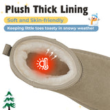 Mishansha Kids Winter Snow Boots Boys Girls for Toddler Little Kid Big Kid