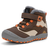 Mishansha Boys Girls Winter Hiking Boots Kids Water Resistant Snow Boots