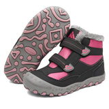 Mishansha Kids' Winter Shoes: Girls' Winter Boots, Boys' Warm Snow Boots, Lined Boots