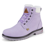 Mishansha Snow Boots for Women Warm Winter Hiking Boots Size 5.5.10.5