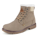 Mishansha Snow Boots for Women Warm Winter Hiking Boots Size 5.5.10.5