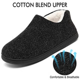 Men's Women's Slippers Warm Memory Foam Winter House Shoes Indoor Outdoor Warm Home Shoes Soft Non-Slip