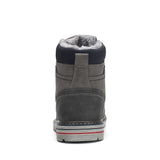 MISHANSHA Men Leather Warm and Non-Slip Outdoor Cotton Shoes F56