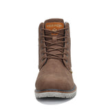 MISHANSHA Men Leather Warm and Non-Slip Outdoor Cotton Shoes F56